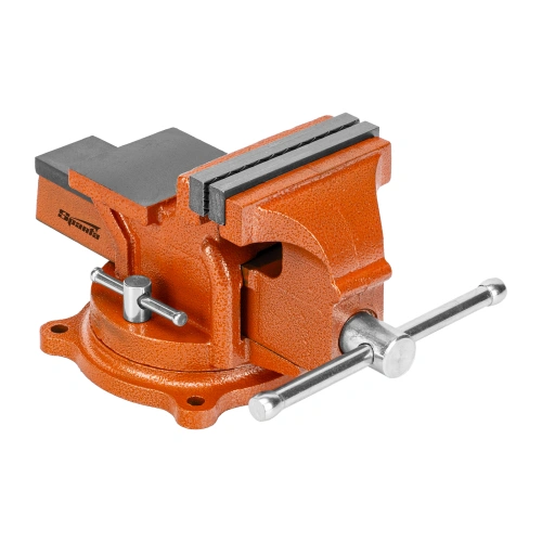 Тиски слесарные, 100 мм, поворотные, с наковальней Sparta по ценам производителя в Уфе с доставкой по всей России