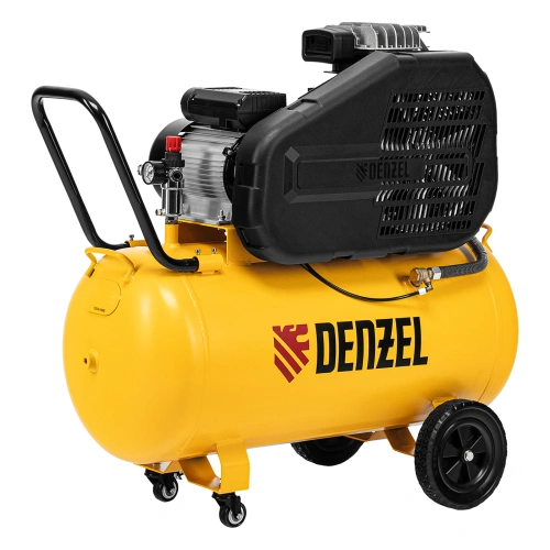 Компрессор воздушный рем. привод BCI 2200/100, 2,2 кВт, 100 литров, 420 л/мин Denzel по ценам производителя в Уфе с доставкой по всей России