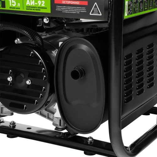 Генератор бензиновый БС-3500Э, 3.2 кВт, 230В, 4-х тактный, 15 л, электростартер Сибртех по ценам производителя в Уфе с доставкой по всей России