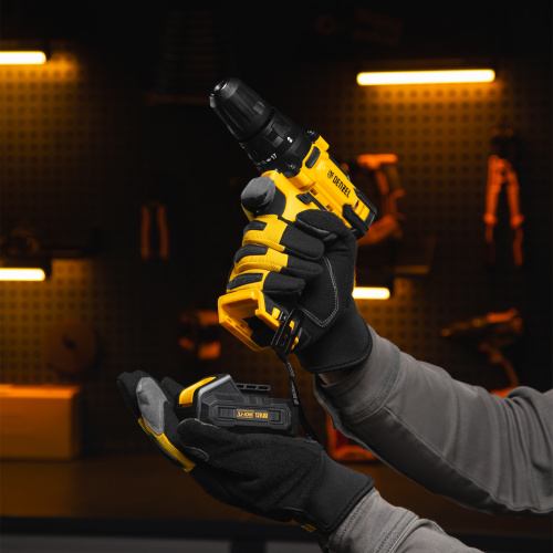 Дрель-шуруповерт аккумуляторная CDL-12-02BM, Li-Ion, 12 В, 2 акк. Denzel по ценам производителя в Уфе с доставкой по всей России