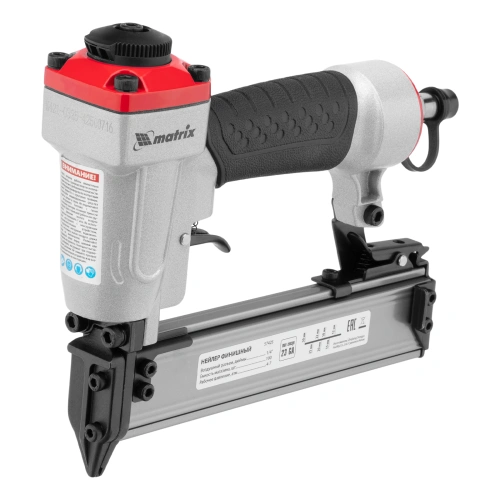 Нейлер финишный, шпилькозабивной пистолет, пневматический, гвоздь 23GA D 0.64 мм  длина 10-30 мм Matrix по ценам производителя в Уфе с доставкой по всей России