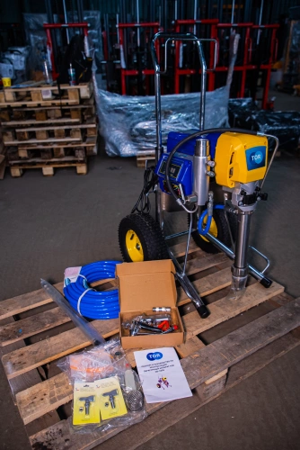 Окрасочный аппарат поршневой 320 бар, 3 кВт,  220 В TOR GD-1095 по ценам производителя в Уфе с доставкой по всей России