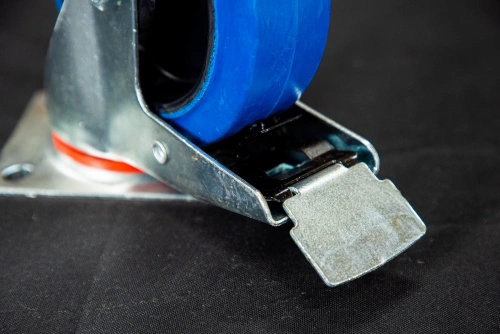 Колесо поворотное резина SRCLb 63 160 мм с тормозом (F) по ценам производителя в Уфе с доставкой по всей России