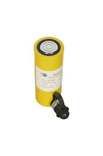 Домкрат гидравлический грузовой TOR ДУ10П100 10 т односторонний по ценам производителя в Уфе с доставкой по всей России