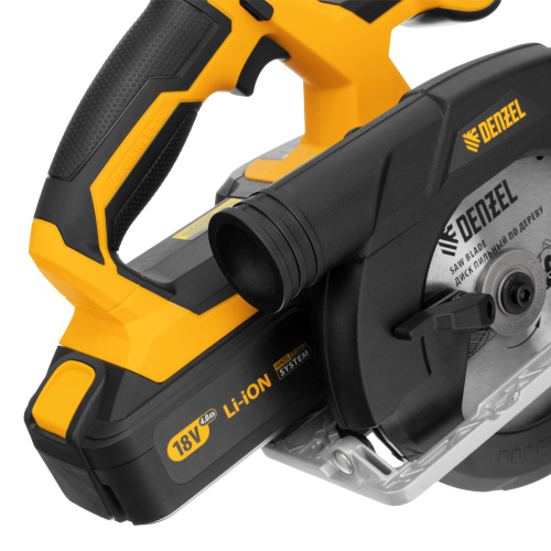 Пила циркулярная аккумуляторная бесщет. CCS-165, 18В Li-Ion Denzel по ценам производителя в Уфе с доставкой по всей России