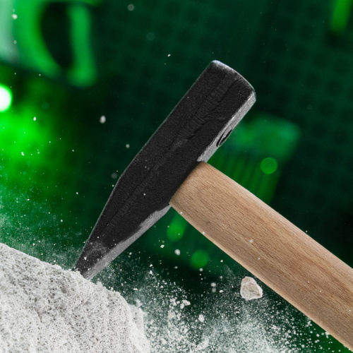 Молоток слесарный 300 г, квадратный боек, деревянная рукоятка Сибртех по ценам производителя в Уфе с доставкой по всей России