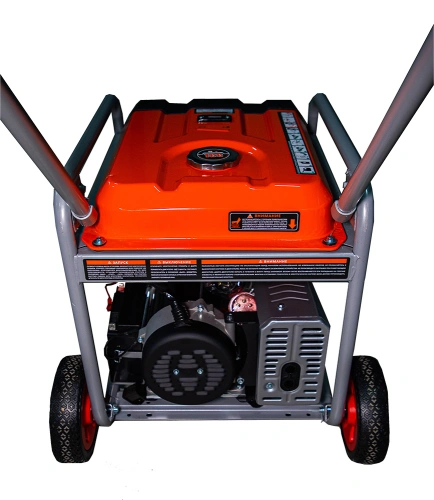 Генератор бензиновый 6,0 кВт 220В/380В с электростартером TOR KM8000HE по ценам производителя в Уфе с доставкой по всей России