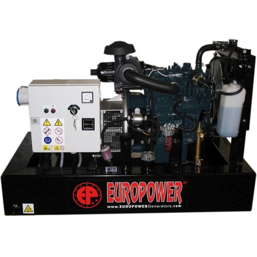 Генератор дизельный EUROPOWER EP 18 DE по ценам производителя в Уфе с доставкой по всей России