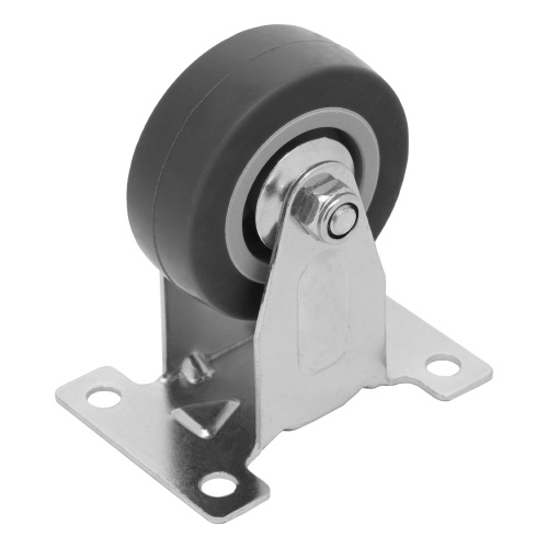 Колесо неповоротное D 50 мм, крепление  платформенное Сибртех по ценам производителя в Уфе с доставкой по всей России