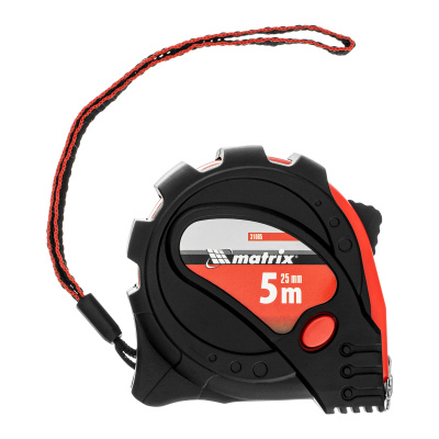 Рулетка Status Magnet 3 fixations,5 м х 25 мм,обрезиненный корпус,зацеп с магнитом Matrix купить в Москве с доставкой по всей России | ProtosMarket.ru