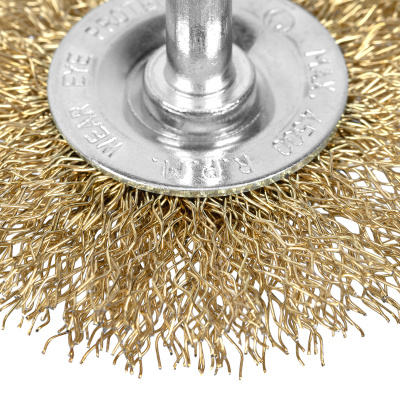 Набор щеток для дрели, 3 шт, 1 плоская, 65 мм, 50 мм "чашка", ручная металлическая Matrix по ценам производителя в Уфе с доставкой по всей России