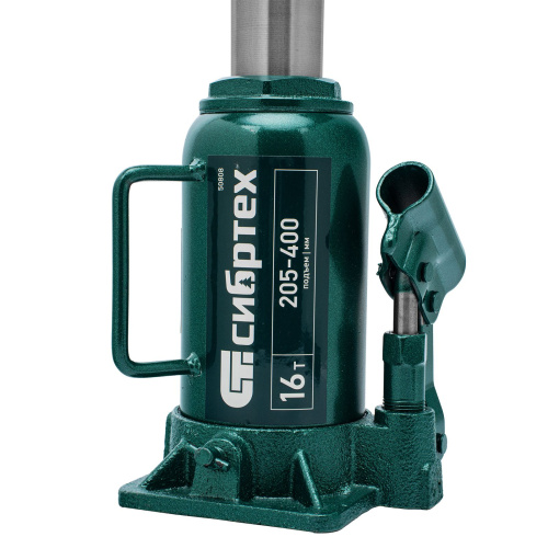 Домкрат гидравлический бутылочный, 16 т, 205-400 мм Сибртех по ценам производителя в Уфе с доставкой по всей России