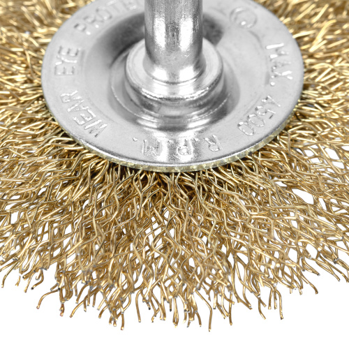 Набор щеток для дрели, 3 шт, 1 плоская, 65 мм, 50 мм "чашка", ручная металлическая Matrix по ценам производителя в Уфе с доставкой по всей России