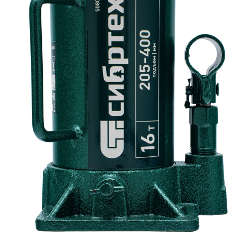 Домкрат гидравлический бутылочный, 16 т, 205-400 мм Сибртех по ценам производителя в Уфе с доставкой по всей России