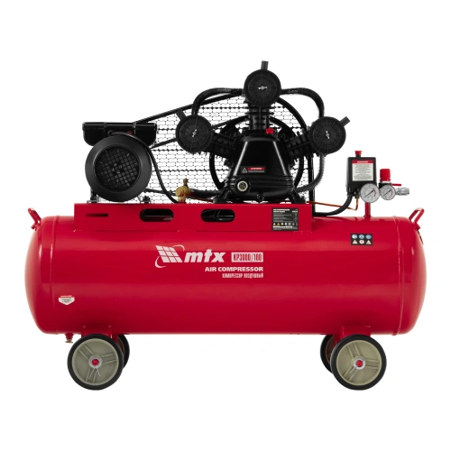 Компрессор воздушный ременный привод КР3000/100  3,0 кВт, 100 литров, 510 л/мин МТХ по ценам производителя в Уфе с доставкой по всей России