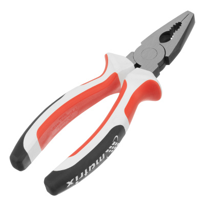 Плоскогубцы Premium, 180 мм, трехкомпонентные рукоятки Matrix по ценам производителя в Уфе с доставкой по всей России