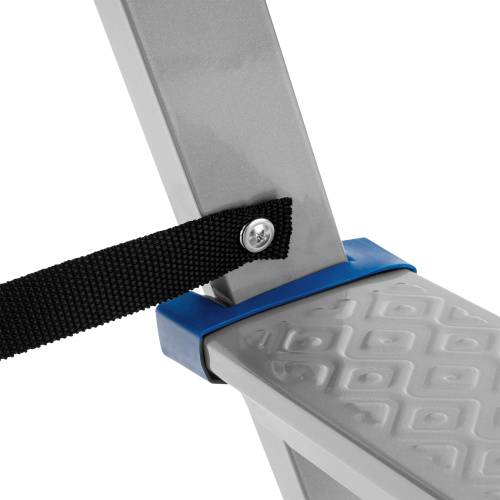 Стремянка двухсторонняя 3 ступени, сталь профиль, стальные ступени, Сибртех по ценам производителя в Уфе с доставкой по всей России