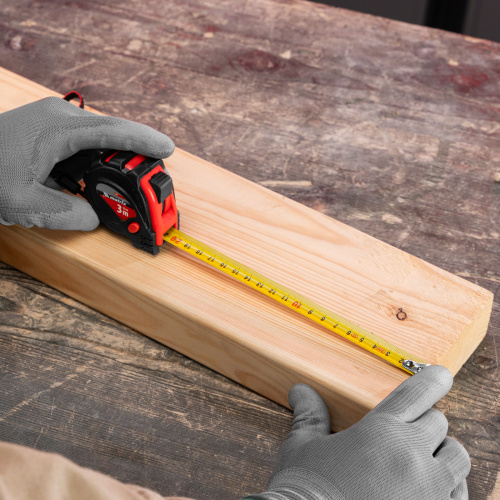 Рулетка Status Magnet 3 fixations,3 м х 16 мм,обрезиненный корпус,зацеп с магнитом Matrix по ценам производителя в Уфе с доставкой по всей России