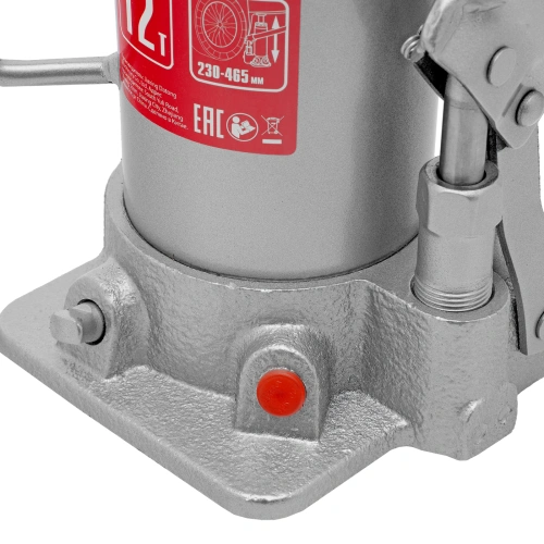 Домкрат гидравлический бутылочный, 12 т, высота подъема 230-465 мм Matrix по ценам производителя в Уфе с доставкой по всей России