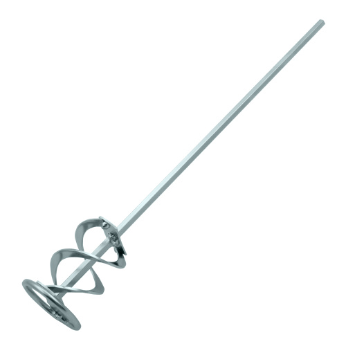 Миксер для красок и штукатурных смесей, 60 х 400 мм, оцинкованный, шестигранный хвостовик 8 мм Denzel по ценам производителя в Уфе с доставкой по всей России