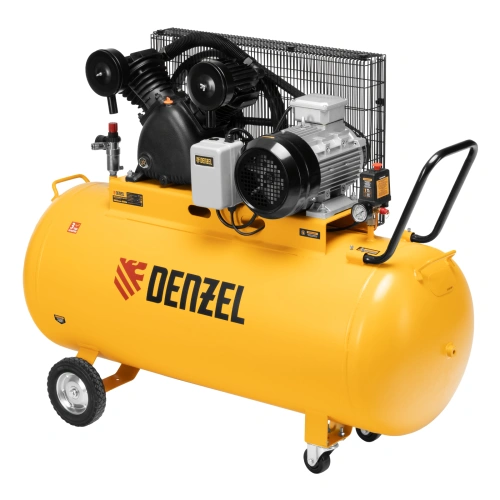 Компрессор воздушный рем. привод BCV 5500-T/270, 5,5 кВт, 270 литров, 850 л/мин Denzel по ценам производителя в Уфе с доставкой по всей России