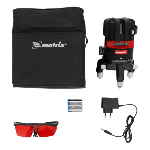 Лазерный уровень ML 05 Red, 20 м, 635 нм, резьба 5/8" Matrix по ценам производителя в Уфе с доставкой по всей России