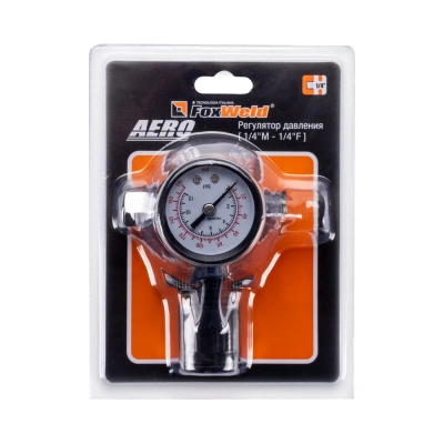 Регулятор давления со встроенным манометром 10 бар, 1/4" AERO по ценам производителя в Уфе с доставкой по всей России