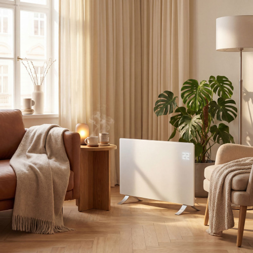 Конвектор электрический OptiPrime-2000, Wi-Fi, тачскрин, цифровой термостат, 2000 Вт Denzel по ценам производителя в Уфе с доставкой по всей России