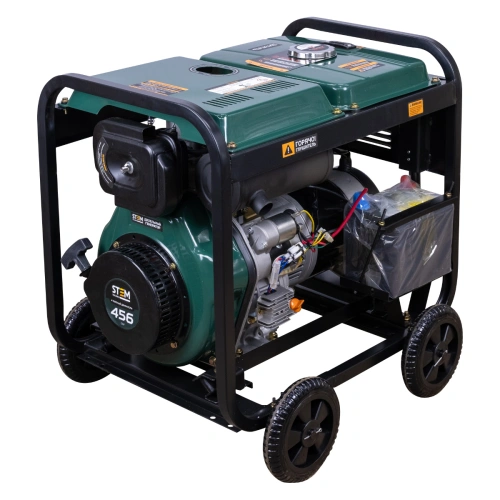 Генератор дизельный STEM Techno S5500DE (5.5 кВт, электростартер, дисплей, подогрев) по ценам производителя в Уфе с доставкой по всей России