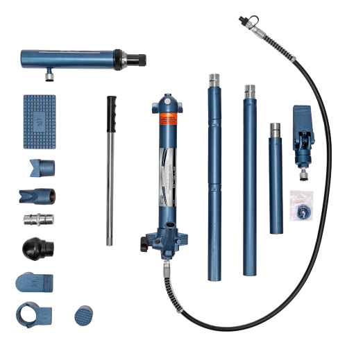 Растяжка гидравлическая, 10 т, набор из 17 предметов, 7 сменных насадок, в пластиковом кейсе на колесах Stels по ценам производителя в Уфе с доставкой по всей России
