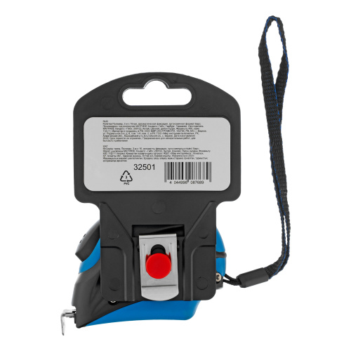 Рулетка Полимер,3 м х 16 мм,автоматическая фиксация,эргономичная форма Барс по ценам производителя в Уфе с доставкой по всей России