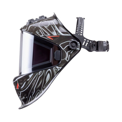 Маска сварщика КОРУНД МЕГА "чёрная" (ф-р MEGA, внеш. регулировка) в коробке по ценам производителя в Уфе с доставкой по всей России