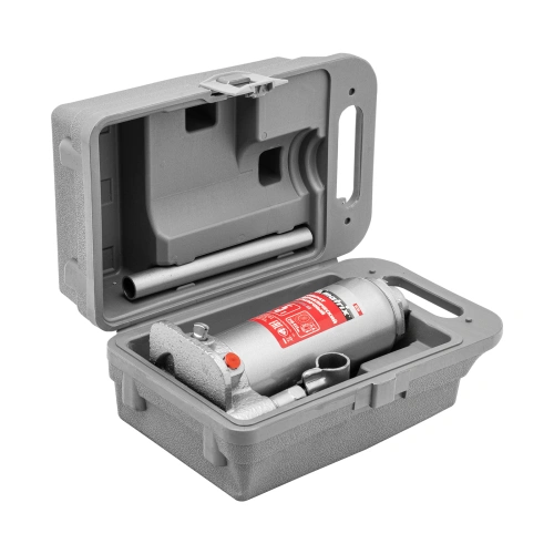 Домкрат гидравлический бутылочный, 5 т, высота подъема 216-413 мм, в пластиковый кейсе Matrix по ценам производителя в Уфе с доставкой по всей России