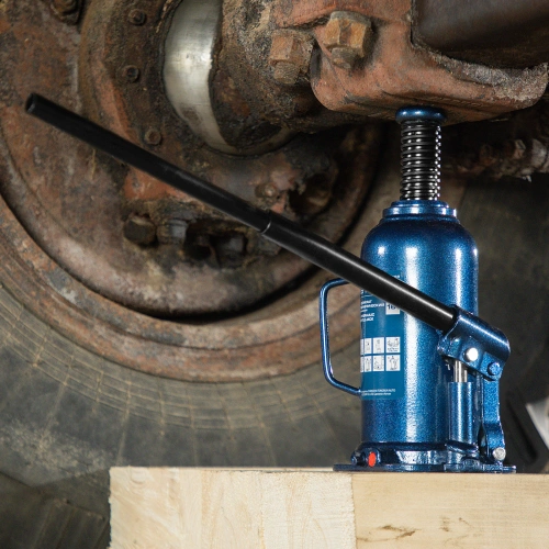 Домкрат гидравлический бутылочный, 16 т, h подъема 227-457 мм Stels по ценам производителя в Уфе с доставкой по всей России