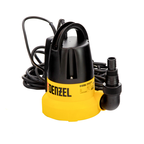 Дренажный насос DP500E, 500 Вт, подъем 7 м, 7000 л/ч Denzel по ценам производителя в Уфе с доставкой по всей России
