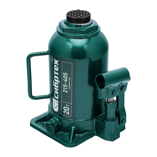 Домкрат гидравлический бутылочный, 20 т, 215-405 мм Сибртех по ценам производителя в Уфе с доставкой по всей России