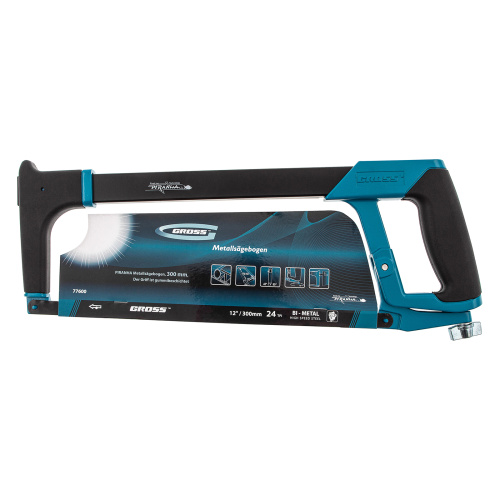 Ножовка по металлу "Piranha", 300 мм, обрезиненная рукоятка и захват Gross по ценам производителя в Уфе с доставкой по всей России