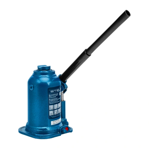 Домкрат гидравлический бутылочный телескопический, 8 т, подъем 180-410 мм Stels по ценам производителя в Уфе с доставкой по всей России