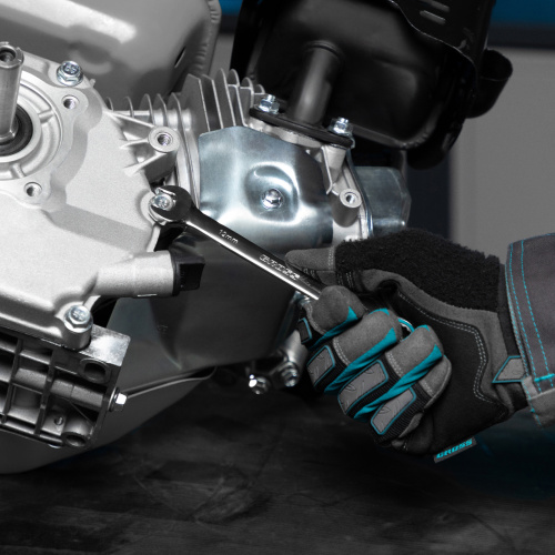 Набор ключей комбинированных с трещоткой, 8-19 мм, 7 шт, CrV Gross по ценам производителя в Уфе с доставкой по всей России