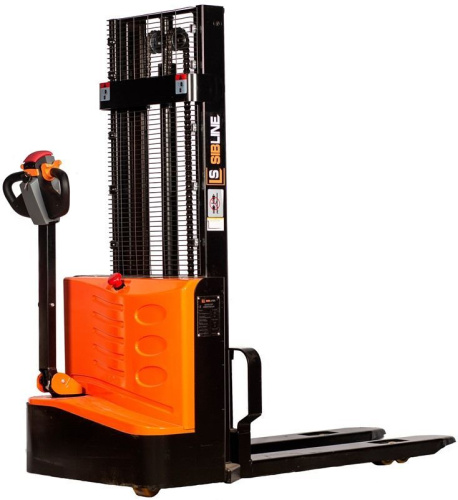 Штабелер электрический самоходный, поводковый 1,5 т - 3 м Вилы: 1150 , АКБ Li - Ion, CL1530JB SIBLINE по ценам производителя в Уфе с доставкой по всей России