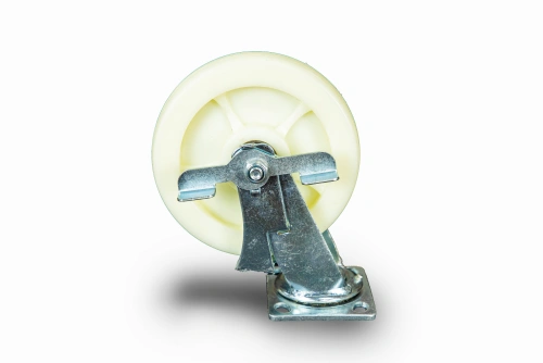 Колесо большегрузное поворотное SCdnb 80 200 мм полипропиленовое с тормозом по ценам производителя в Уфе с доставкой по всей России