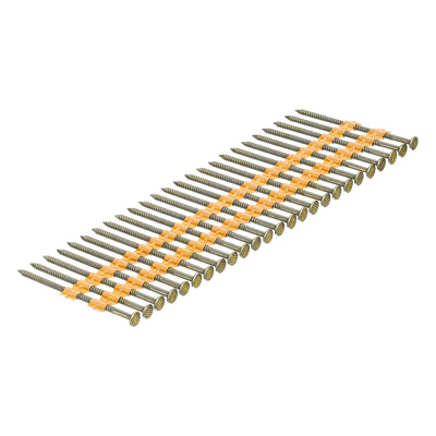 Гвозди для пнев. нейлера (крашен.) длина - 65 мм, диам. - 2,9 мм, 2000 шт. Denzel по ценам производителя в Уфе с доставкой по всей России