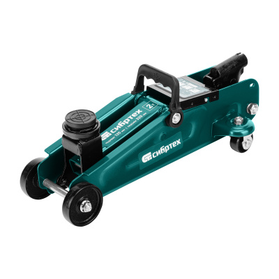 Домкрат гидравлический подкатной, 2 т, 135-320 мм, в пласт. кейсе Сибртех по ценам производителя в Уфе с доставкой по всей России