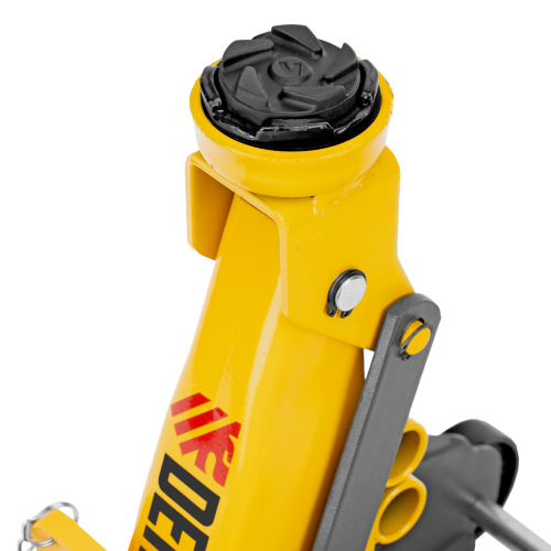 Домкрат гидравлический подкатной с фиксатором, 2 т, 130-330 мм, в кейсе Denzel по ценам производителя в Уфе с доставкой по всей России