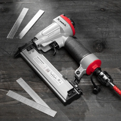 Нейлер финишный, шпилькозабивной пистолет, пневматический, гвоздь 23GA D 0.64 мм  длина 10-30 мм Matrix по ценам производителя в Уфе с доставкой по всей России