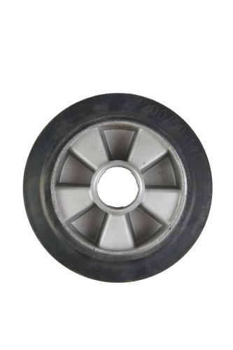 Колесо резиновое 200х50 мм без подшипника для тележек гидравлических BF/WB/RHP по ценам производителя в Уфе с доставкой по всей России