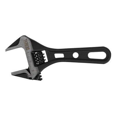 Ключ разводной 115 мм, CrV, кованый, укороченная рукоятка Denzel по ценам производителя в Уфе с доставкой по всей России