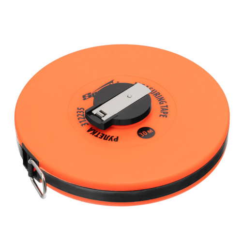 Рулетка геодезическая, 30 м х 12,5 мм, лента ПВХ, закрытый круглый корпус Sparta по ценам производителя в Уфе с доставкой по всей России