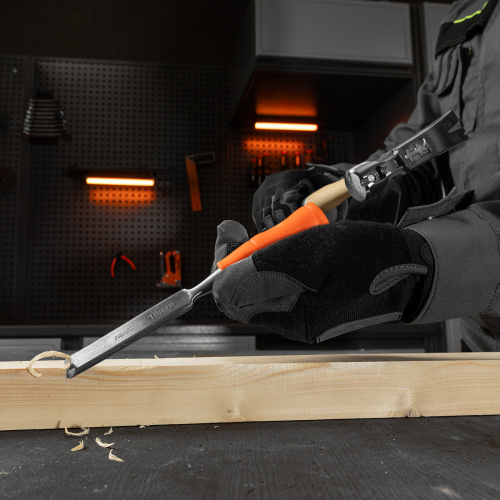 Набор стамесок 4 шт, 6-12-18-24 мм, плоские, пластиковые ударные рукоятки Sparta по ценам производителя в Уфе с доставкой по всей России