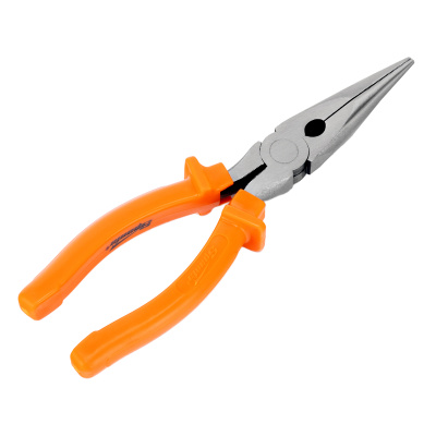 Длинногубцы прямые Classic, 200 мм, шлифованные, пластмассовые рукоятки Sparta по ценам производителя в Уфе с доставкой по всей России